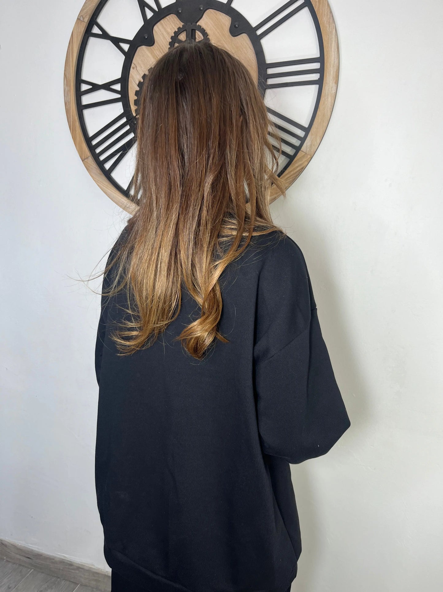 Jogging classique - NOIR (Pull/Bas) THE ONE STORE