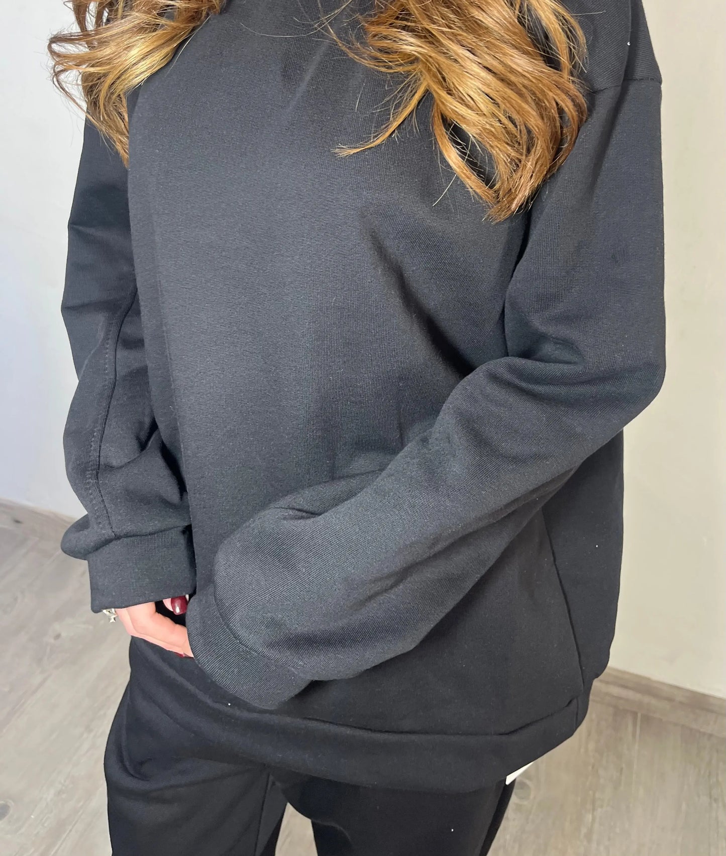 Jogging classique - NOIR (Pull/Bas) THE ONE STORE