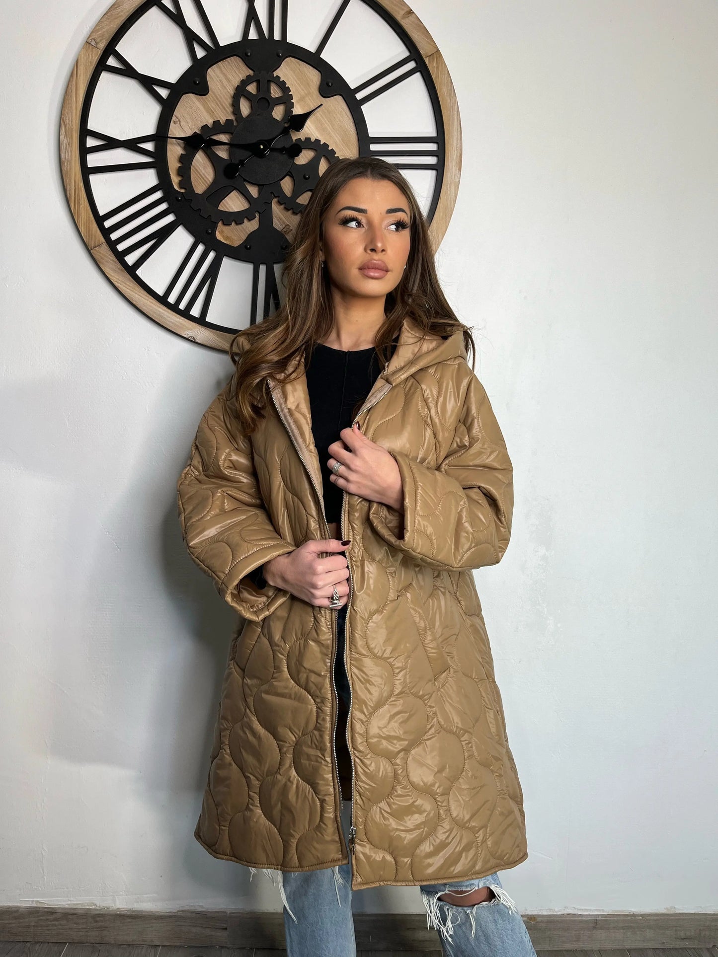 Doudoune "OVERSIZE" - CAMEL THE ONE STORE