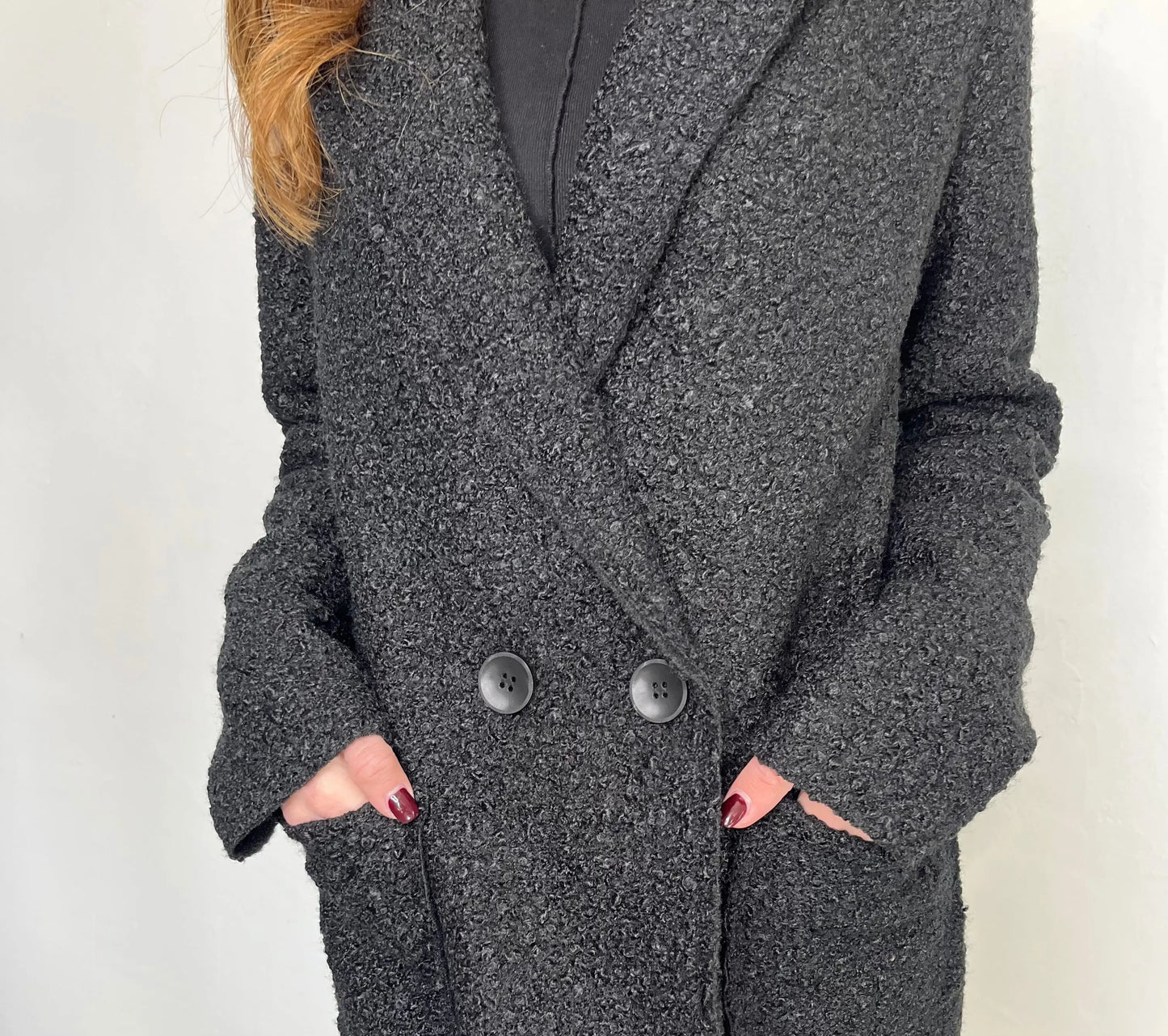 Manteau "CLASSY" - NOIR THE ONE STORE