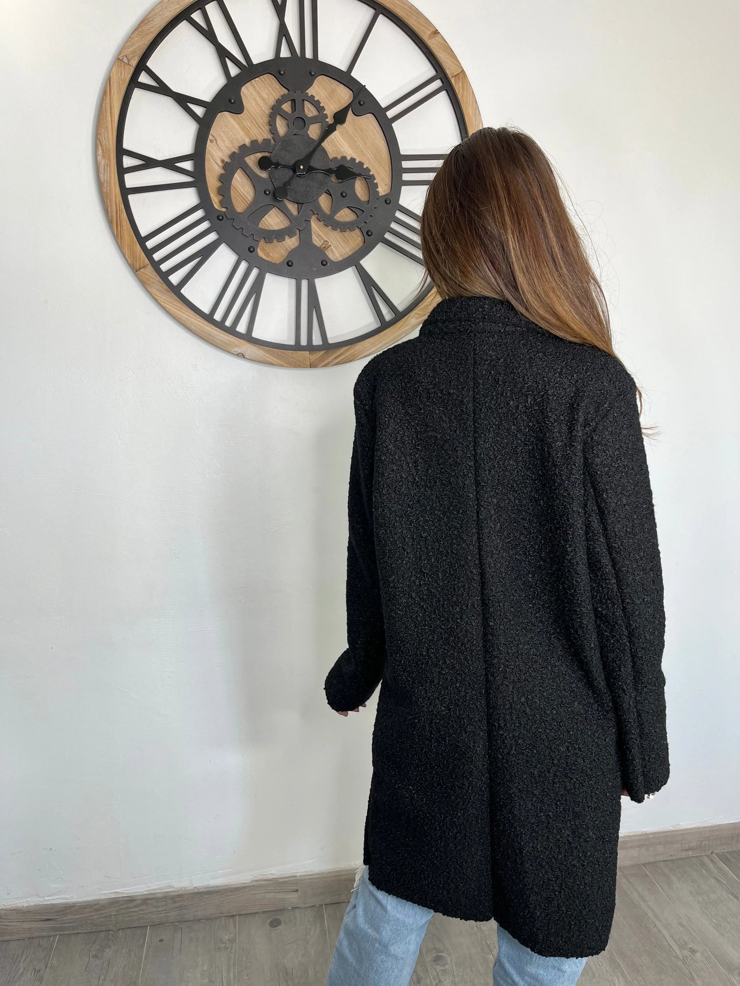 Manteau "CLASSY" - NOIR THE ONE STORE