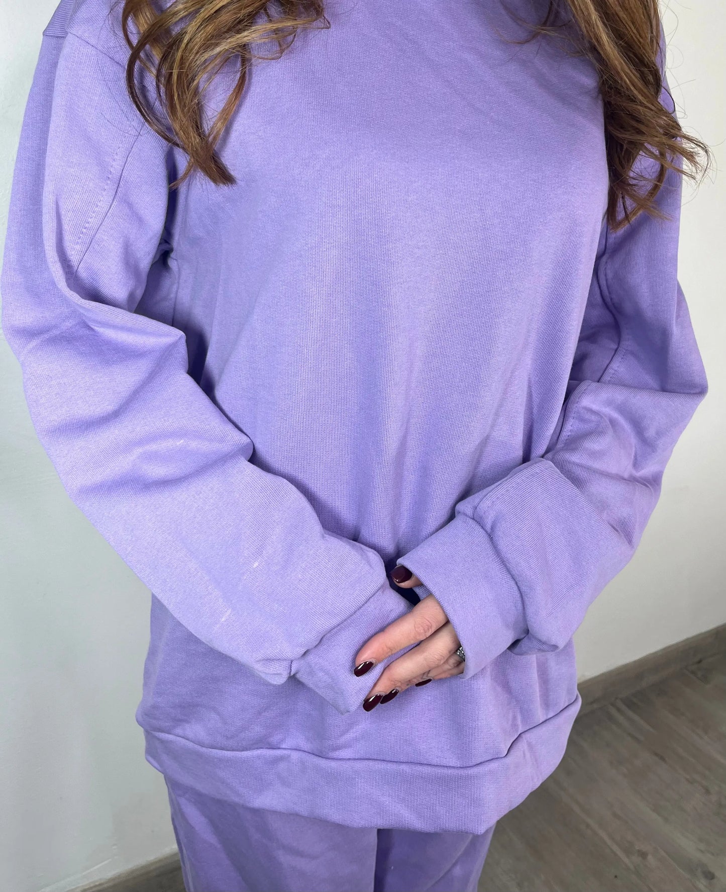 Jogging classique - VIOLET (Pull/Bas) THE ONE STORE