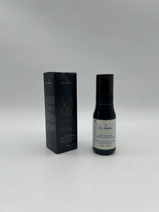 Spray voiture Oud Ambar – El Nabil 85 ml