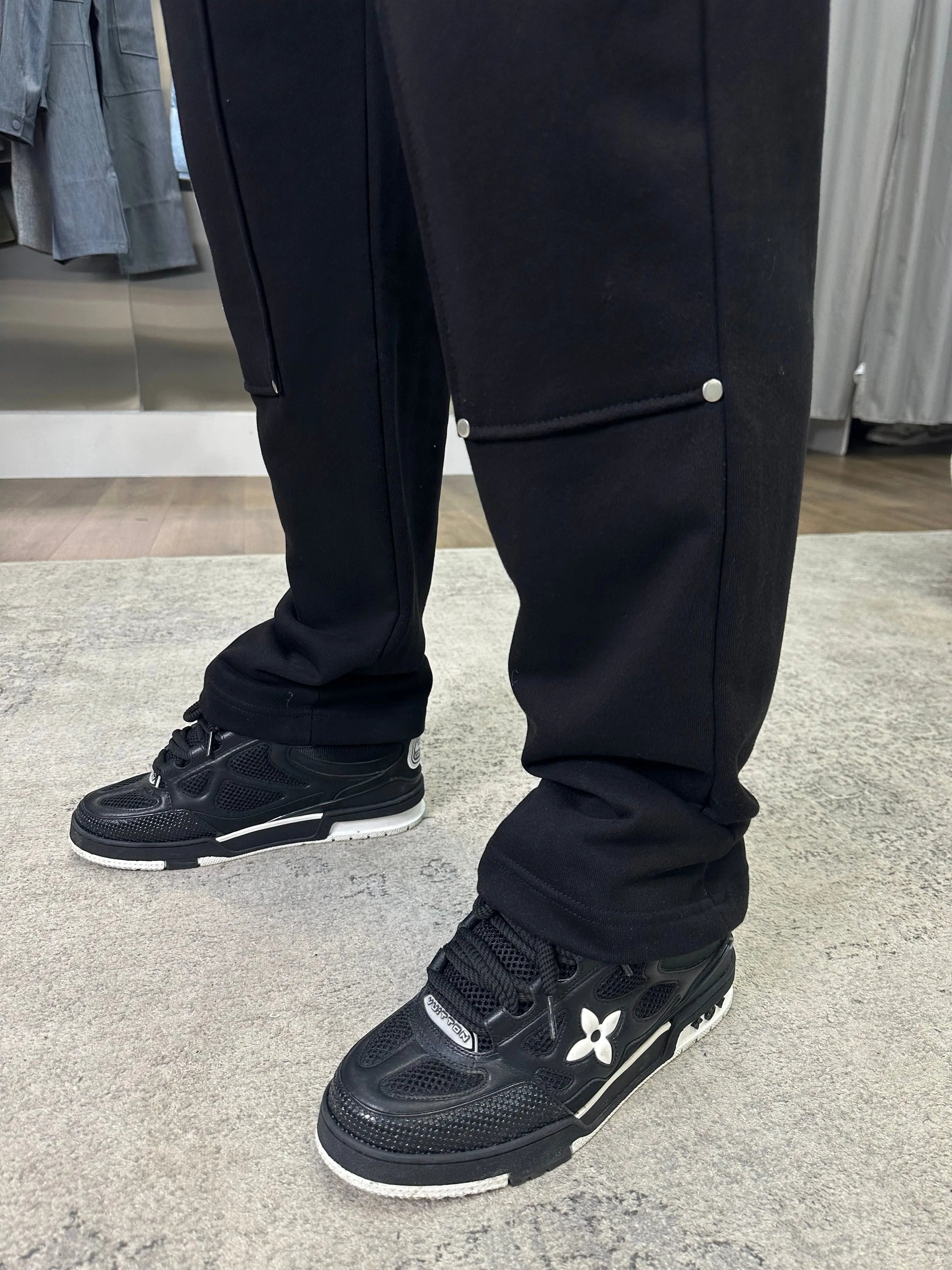 Pantalon jogging noir THE ONE STORE