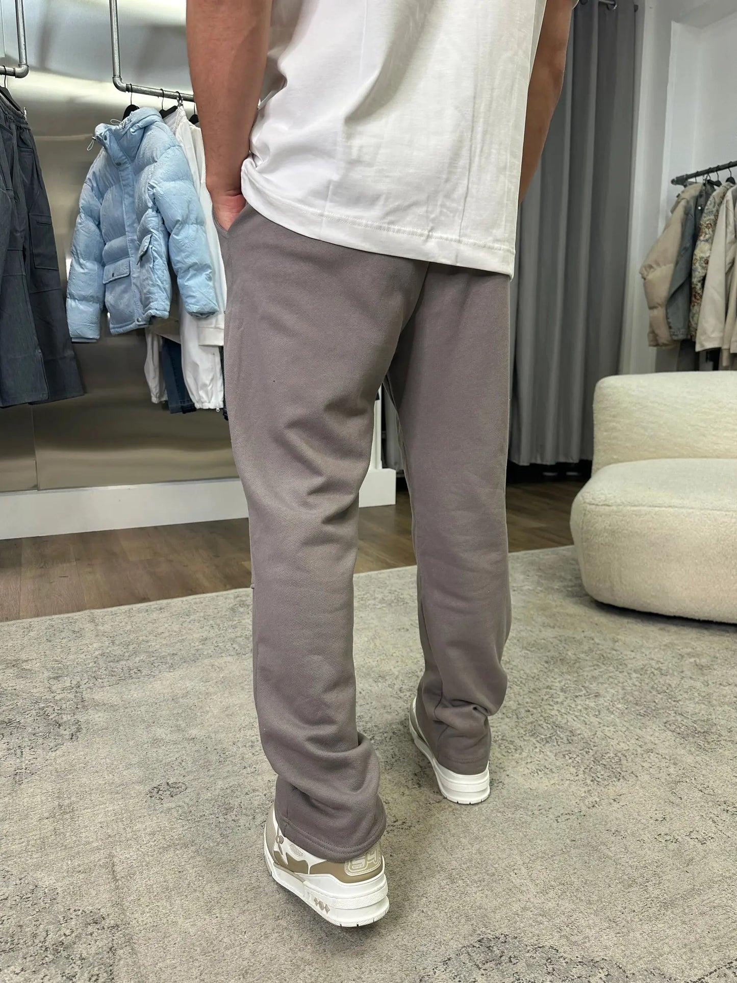 Pantalon jogging taupe THE ONE STORE