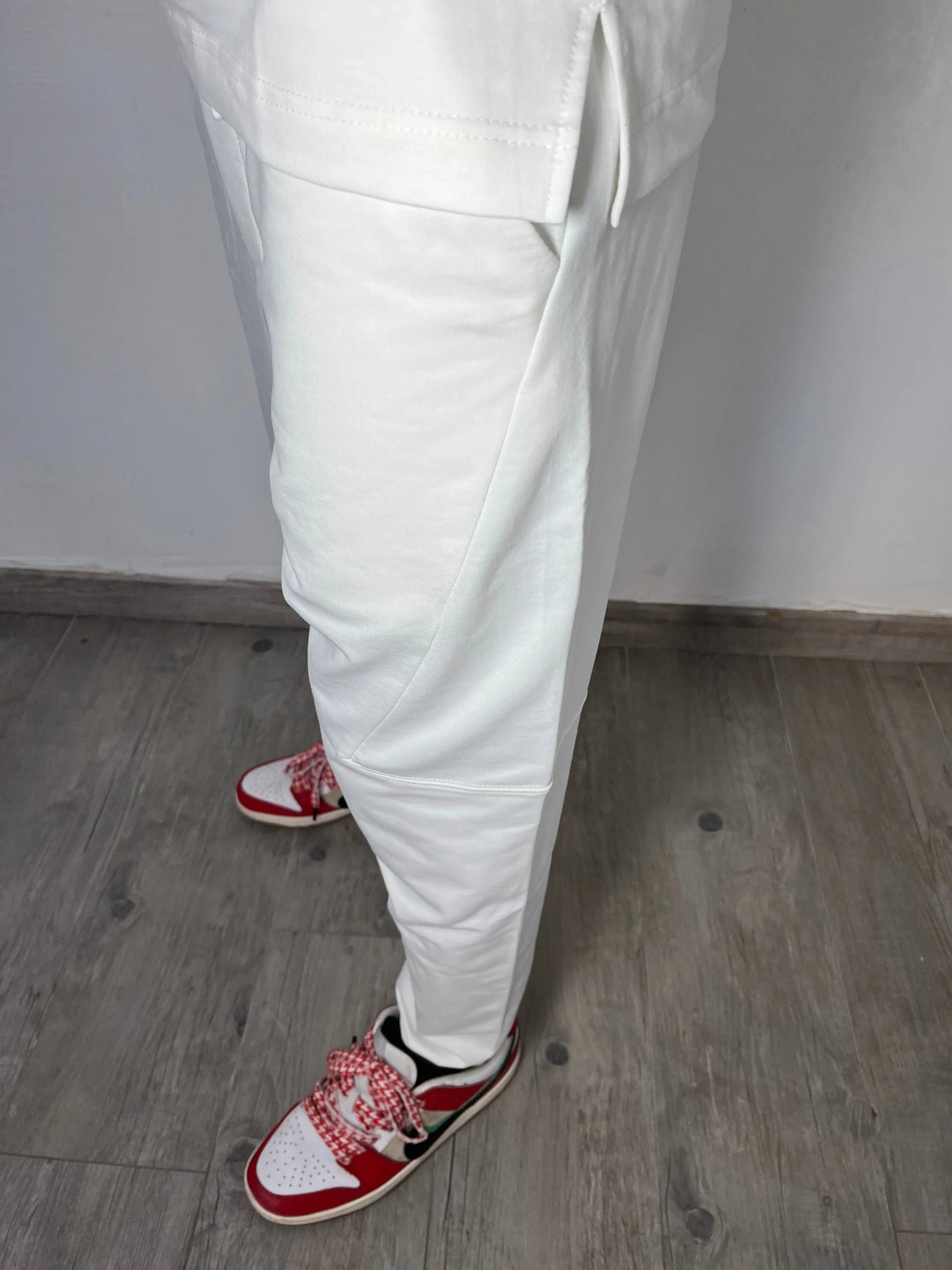 Ensemble "MARRAKECH" - BLANC (Polo/Pantalon) THE ONE STORE