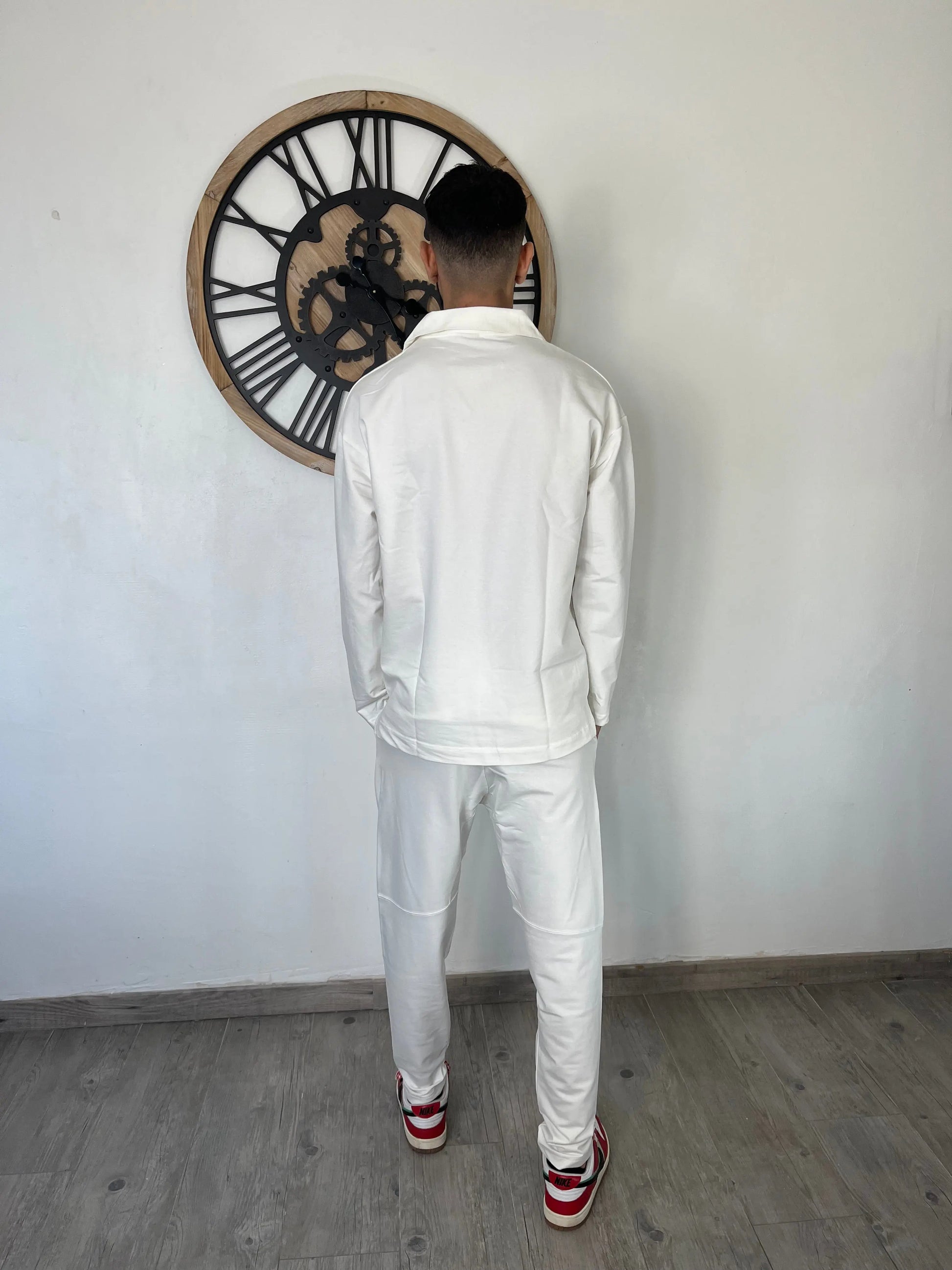 Ensemble "MARRAKECH" - BLANC (Polo/Pantalon) THE ONE STORE