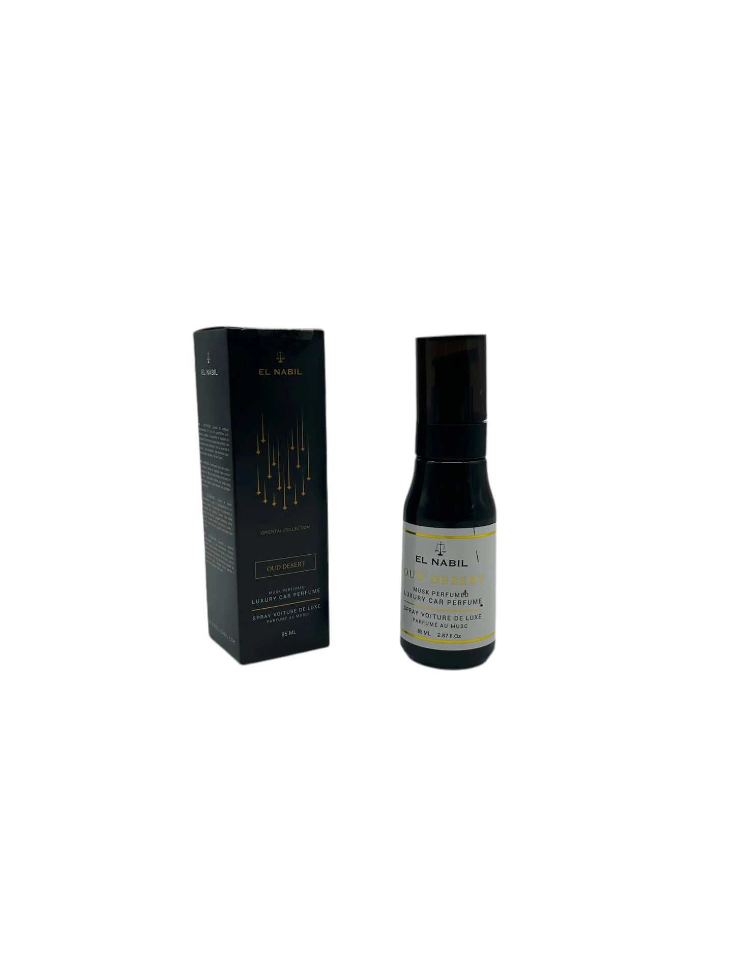 Spray voiture Oud Desert – El Nabil 85 ml El nabil