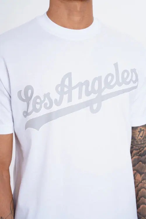 Tee shirt "LOS ANGELES" - BLANC THE ONE STORE